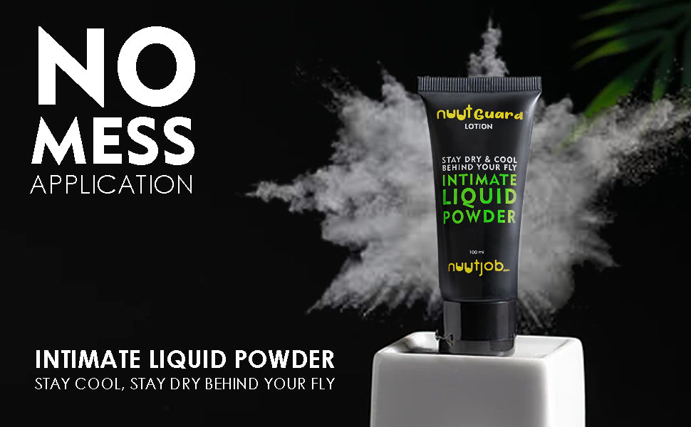 Charcoal activated daily shower gel + Anti-chaffing Liquid powder 100 ml