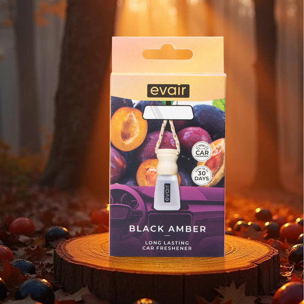 EVAIR Hanging Car Air Freshener | 5 ml | made with 100% Essential Oils