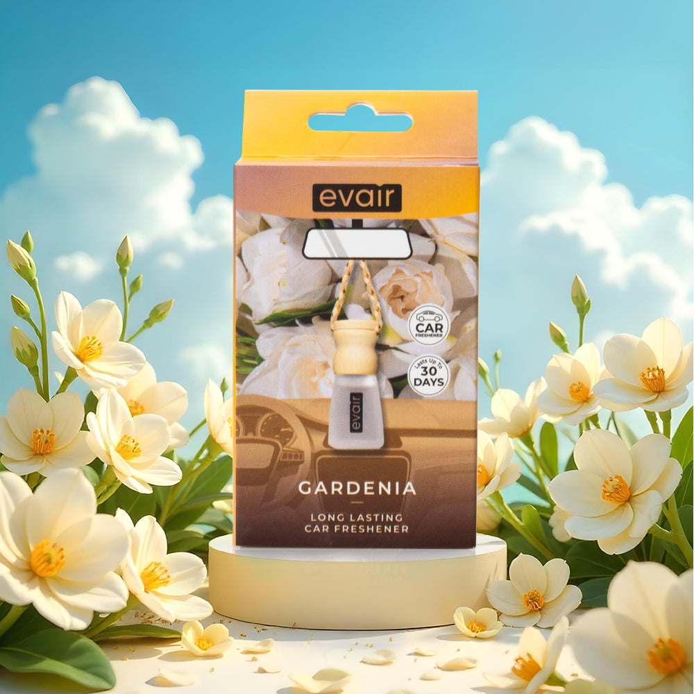 EVAIR Hanging Car Air Freshener | 5 ml | made with 100% Essential Oils