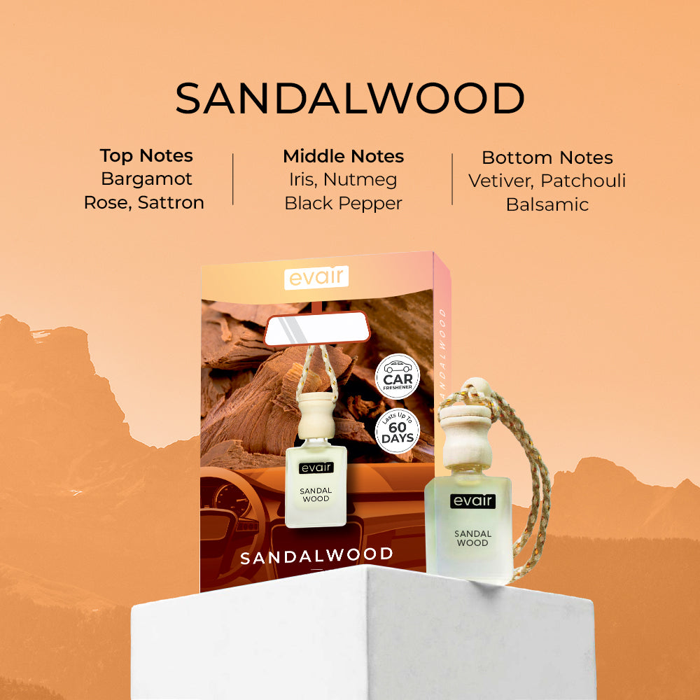Evair Sandalwood Car Perfume