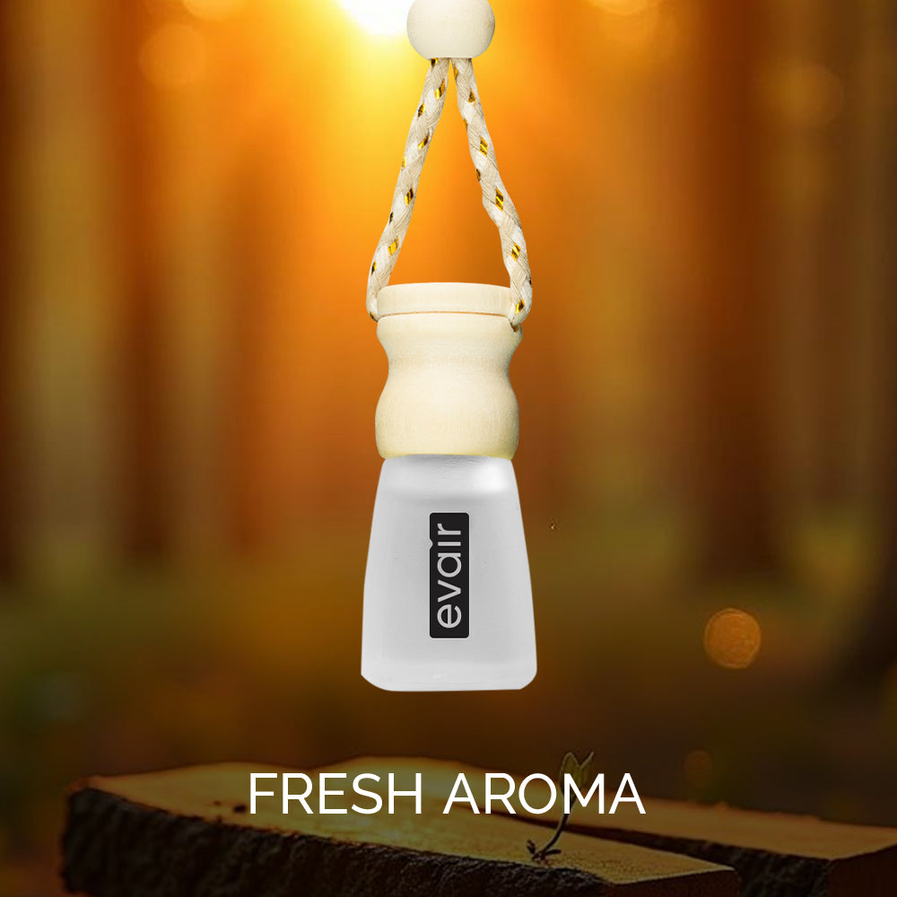 EVAIR Hanging Car Air Freshener | made with 100% Essential Oils| Premium Collection