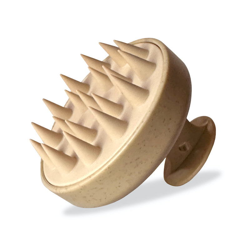 Scalp massaging shampoo brush - Beige