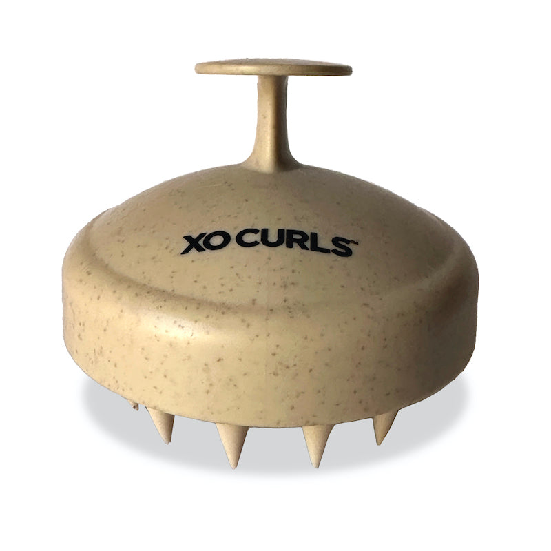 Scalp massaging shampoo brush - Beige