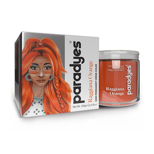 Buy Now Raggiana Orange Classic Collection Semi Permanent Hair Color Jar Online