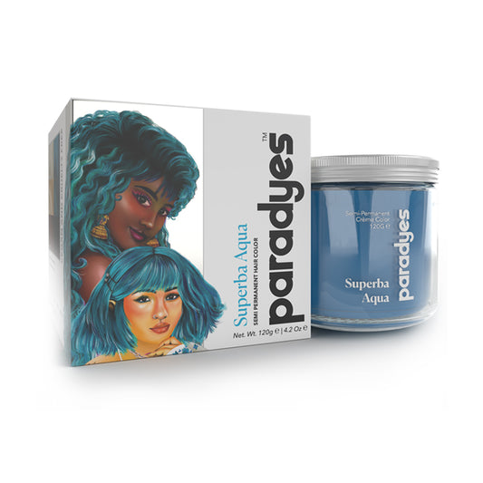 Superba Aqua Classic Collection Semi Permanent Hair Color Jar