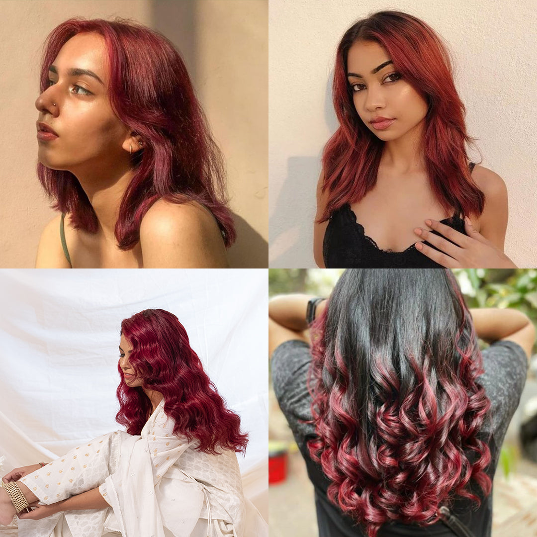 Ruby Wine Jewel Collection Semi Permanent Hair Color