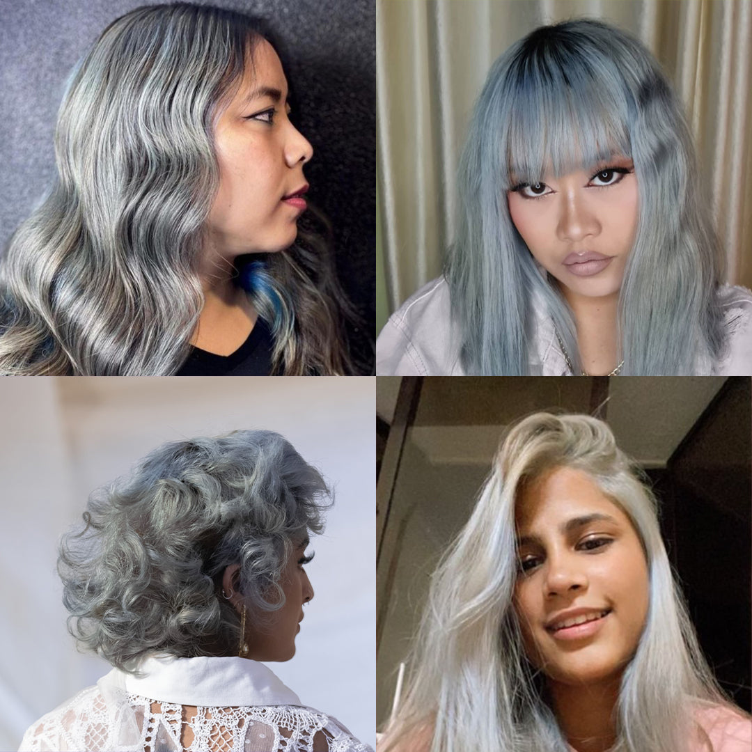 Moonstone Grey Jewel Collection Semi Permanent Hair Color
