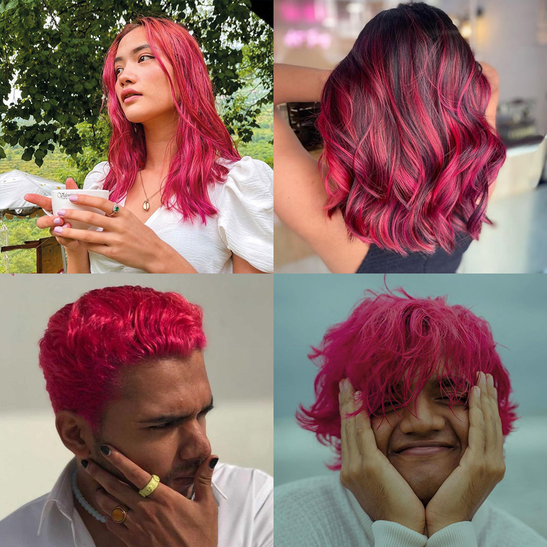 Buy Now Carola Pink Semi Permanent Hair Color Online