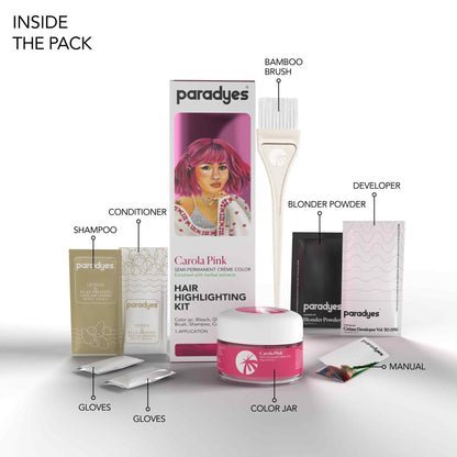 Buy Now Carola Pink Highlighting Kit Online