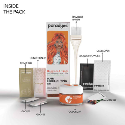 Raggiana Orange Highlighting Kit