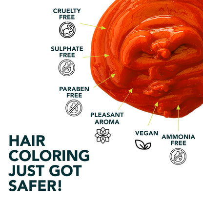 Buy Now Raggiana Orange Classic Collection Semi Permanent Hair Color Jar Online