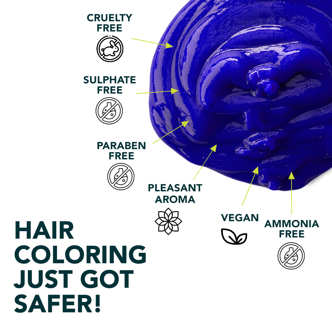 Buy Now Rudolphi Blue Classic Collection Semi Permanent Hair Color Jar Online