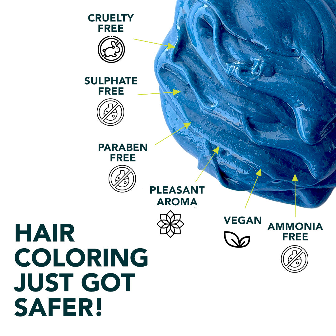 Superba Aqua Classic Collection Semi Permanent Hair Color Jar