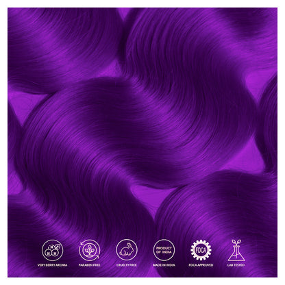 Buy Now Electric Purple Pop Collection Semi Permanent Hair Color Online