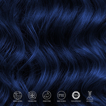 Sapphire Navy Jewel Collection Semi Permanent Hair Color