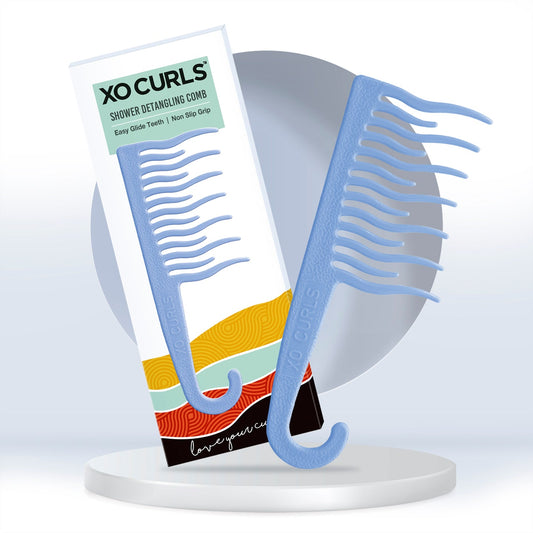 Shower Detangling Comb - Blue