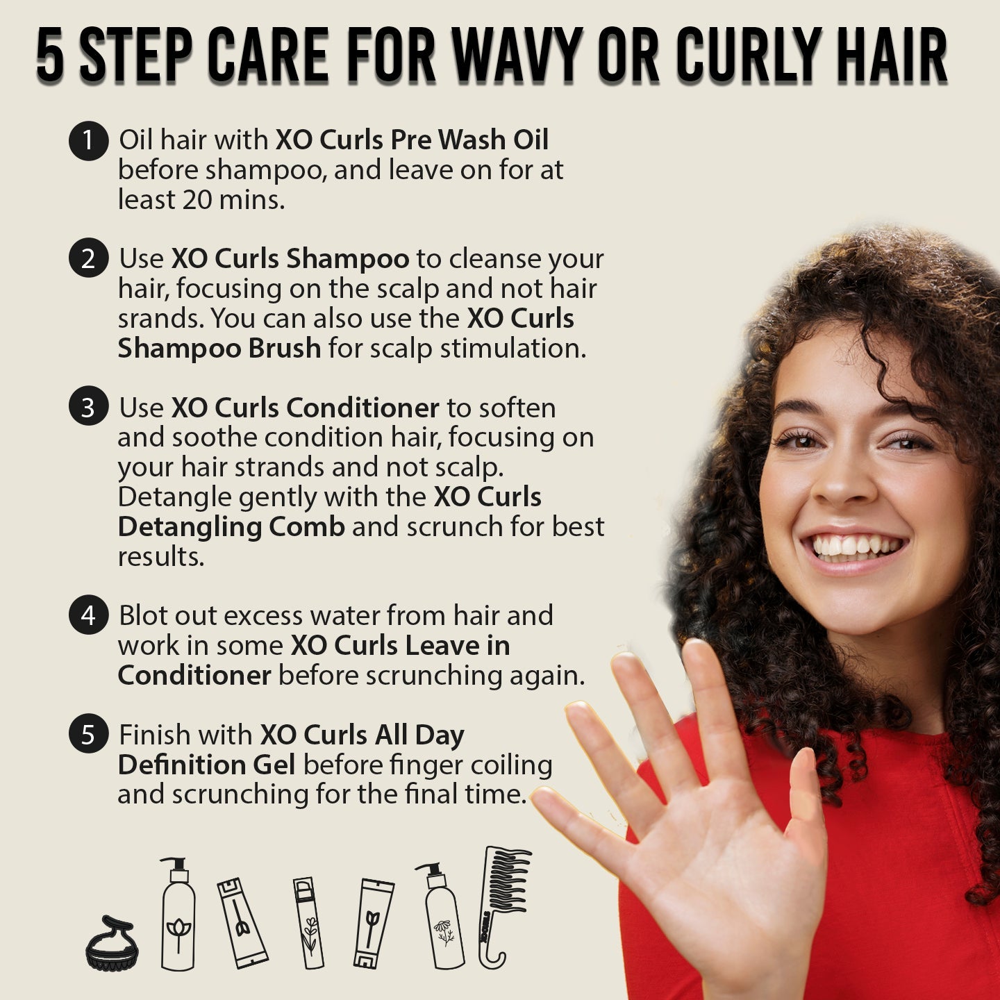 XO Curls Pre-wash Oil