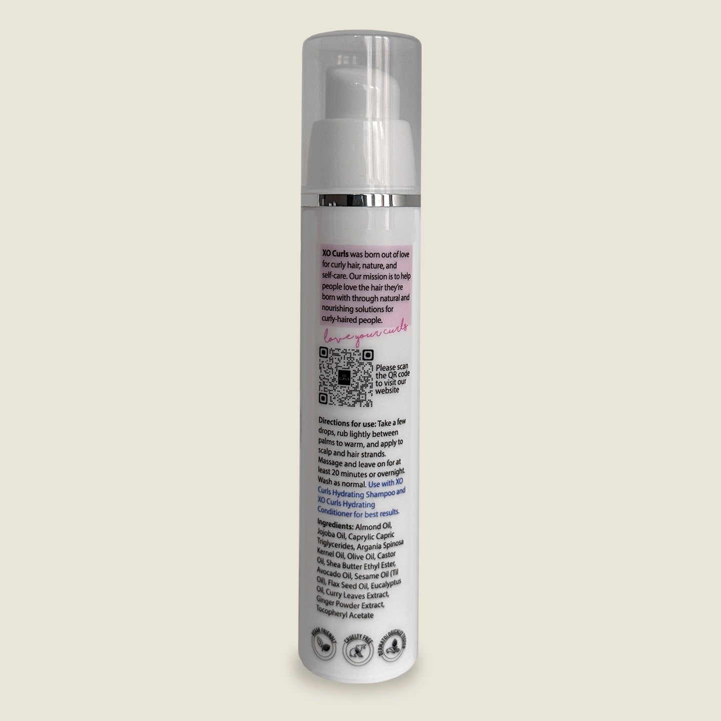 XO Curls Pre-wash Oil