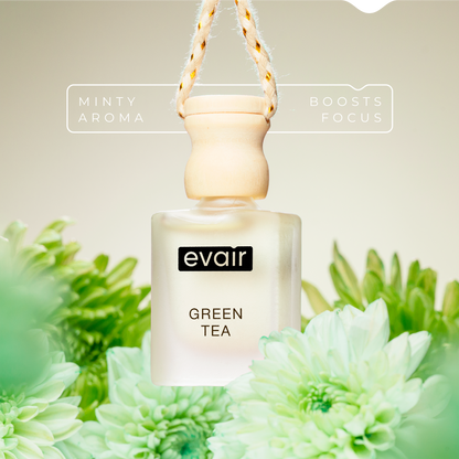 Evair Green Tea Car Freshener, Pack of 1