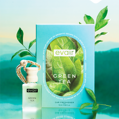 Evair Green Tea Car Perfume with Green tea Leaves