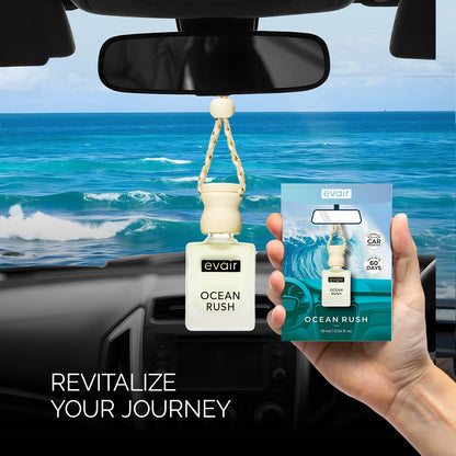 Evair Ocean Rush Car Freshener, Pack of 1