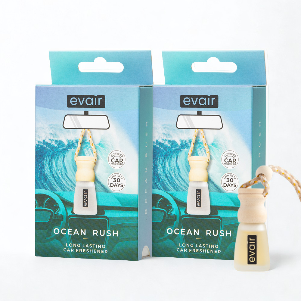 Evair Ocean Rush Car Freshener, Pack of 1