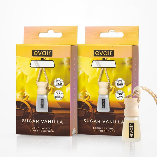 Evair Sugar Vanilla Car Freshener, Pack of 1