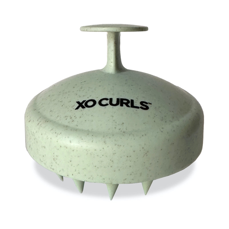 Scalp massaging shampoo brush - Green