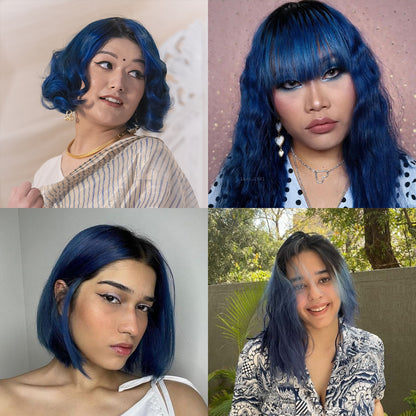 Sapphire Navy Jewel Collection Semi Permanent Hair Color