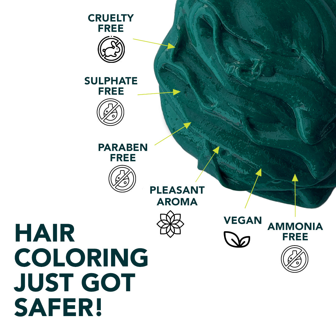 Buy Now Emerald Green Jewel Collection Semi Permanent Hair Color Online