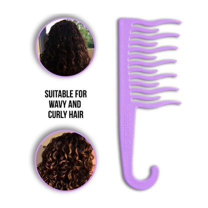 Heat Cap & Shower Detangling comb Combo